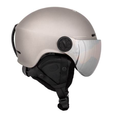 Casque de ski avec bluetooth et visière, M (55-58 cm)